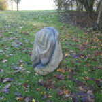 (24) Petra Boshart, graniet, Split Second 50 x65 x 120 cm